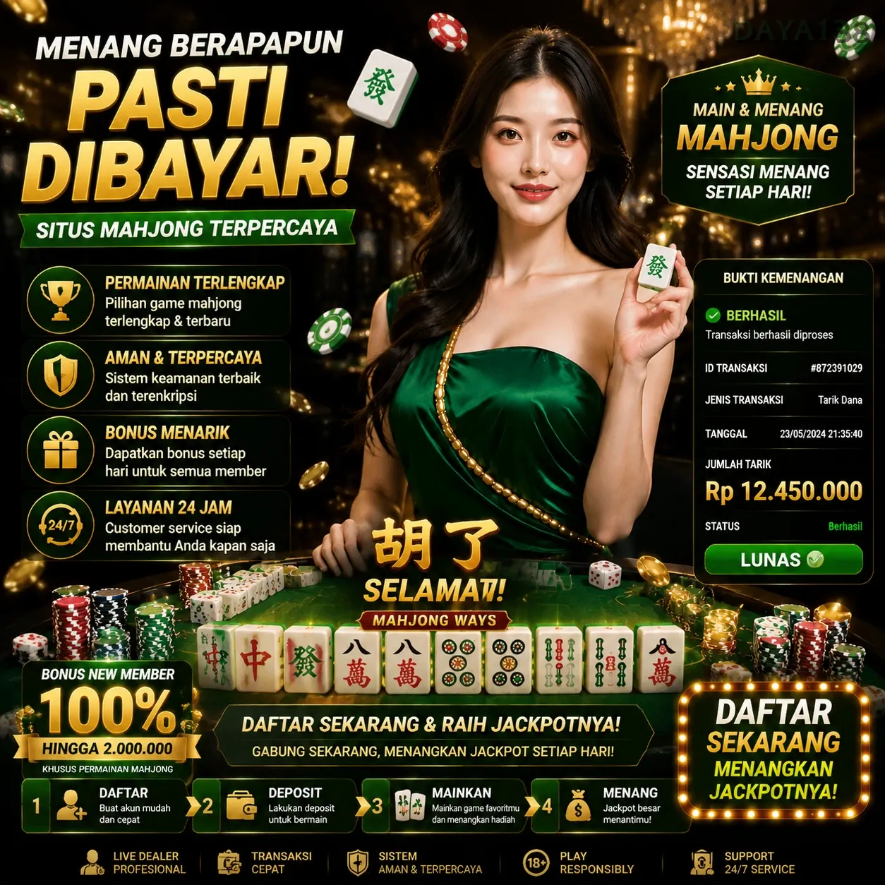 Ikon aplikasi daya138 resmi